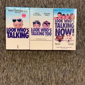 Look who’s talking Bundle vhs